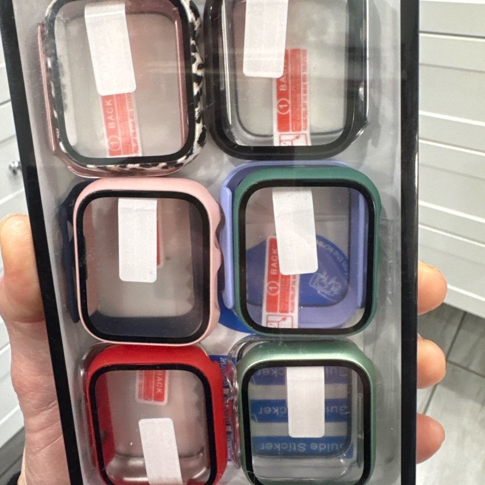 12 Pack Apple Watch Protective Cases -Series 9 Compatible- brand new in box